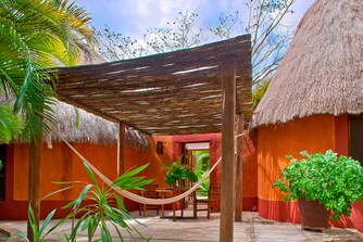 Terraza de la Villa Maya