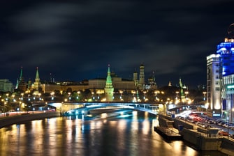 Fluss Moskau