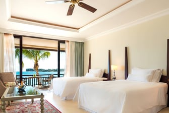 Chambres Deluxe en front de mer avec lits simples