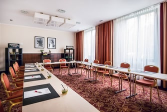 ミュンヘンのホテルの会議室