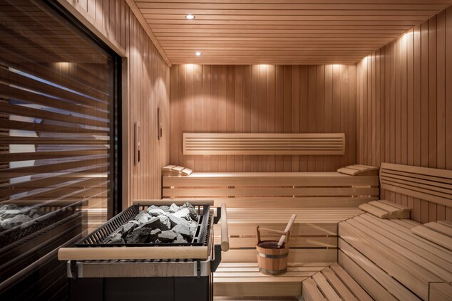 Finnish sauna in Munich spa
