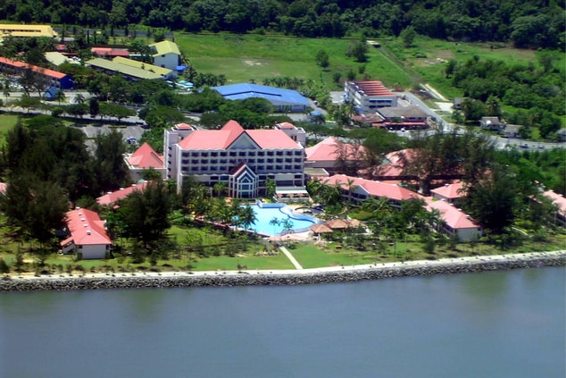 Miri Marriott Resort Aerial View