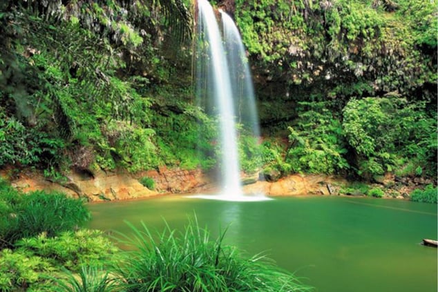 Lambir Waterfall in Miri Sarawak