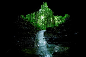 Entrance of Deer Cave