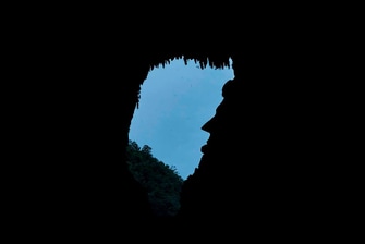 Deer Cave - Abraham Lincoln Stone Profile