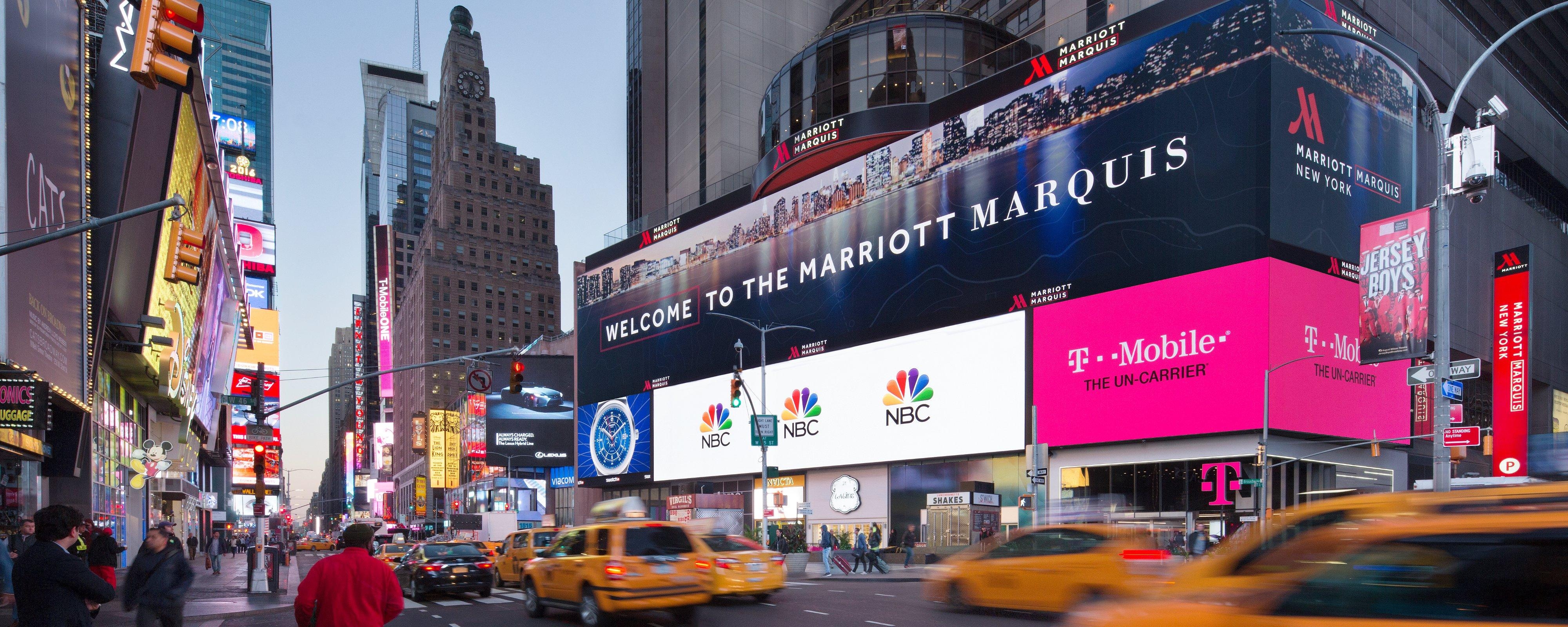 New York Times Square Hotel New York Marriott Marquis