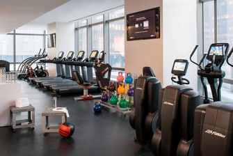 Fitnesscenter in Hotel am Central Park