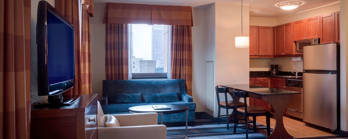 Hôtel adapté aux séjours de longue durée à New York