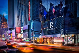 Hôtel de luxe sur Times Square