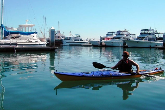Kayaking on Oakland Waterfront	