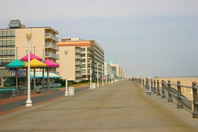 Beach Boardwalk – Virginia Beach Courtyard