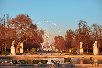 le jardin des Tuileries