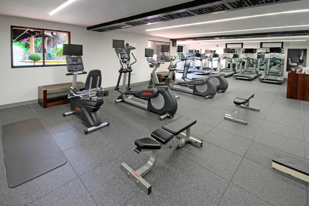 Puebla hotel fitness center