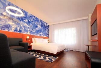 Habitación para huéspedes de hotel Puebla