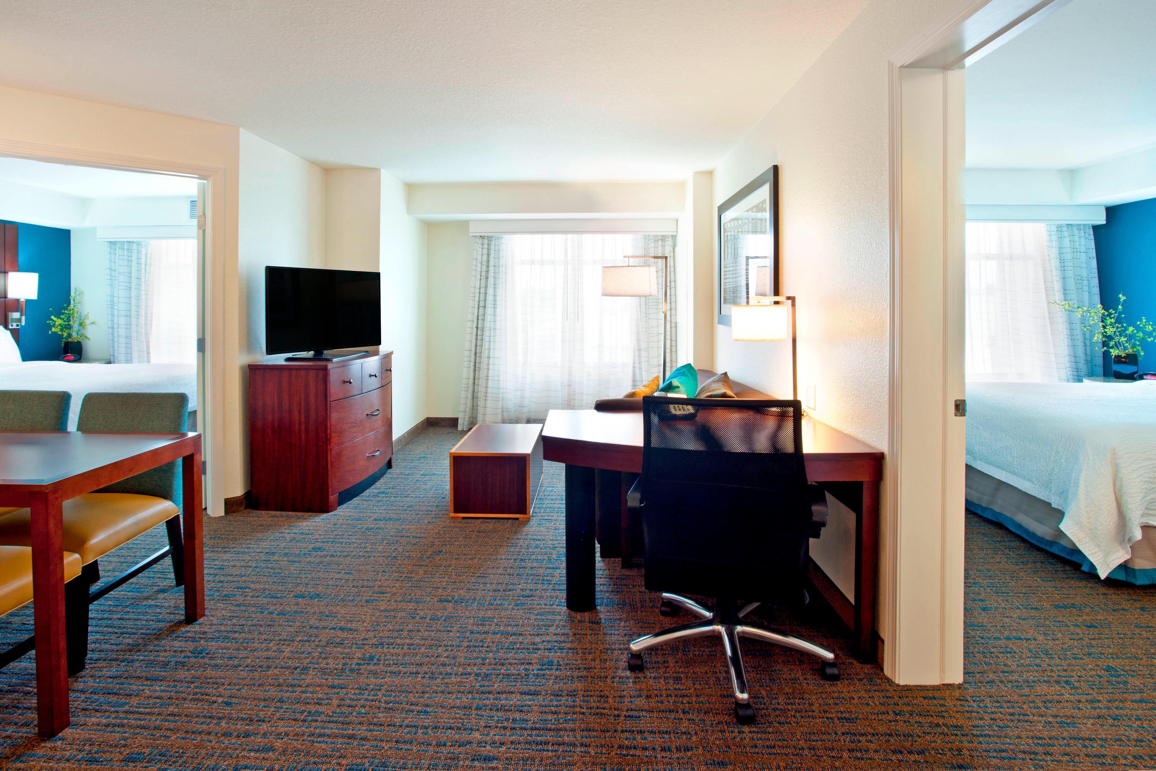 Spacious Guest Rooms Residence Inn Marriott