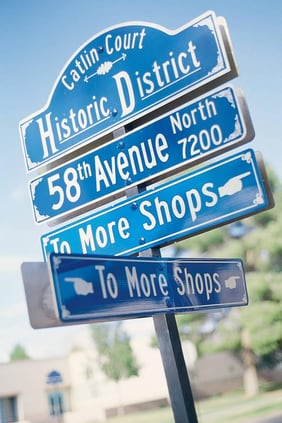 Historic Glendale street signs