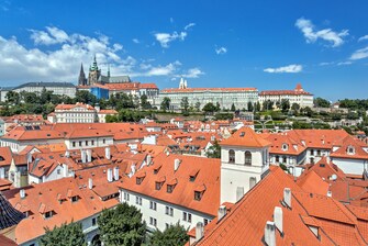 Blick auf die Prager Burg