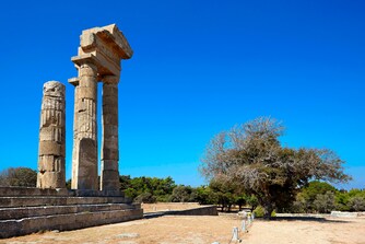 Acropolis of Rhodes - Temple of Apollo