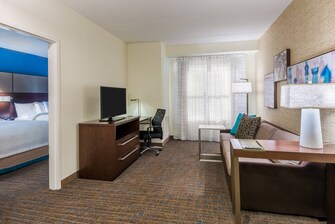 Two-Queen Bedroom Suite Living Area
