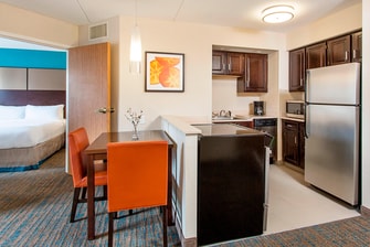 Kitchenette Two Bedroom Accessible Suite