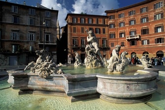 Piazza Navona y el mercado navideño de Roma