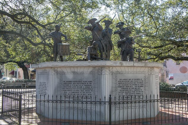 Haitian Monument in Savannah, GA