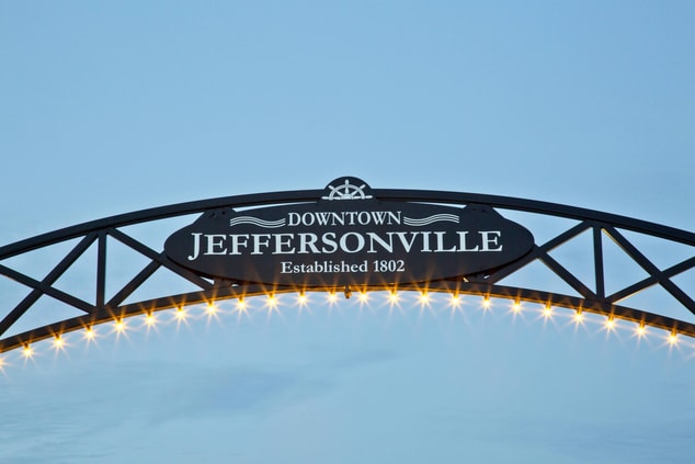 Centro histórico da cidade - Jeffersonville