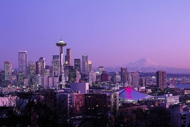 Seattle Skyline – Seattle Southcenter Marriott