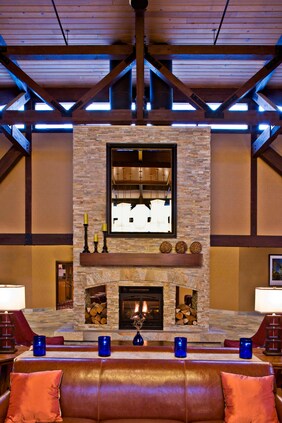 Lobby Fireplace