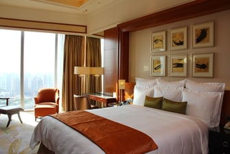 Suite with view of Shanghai