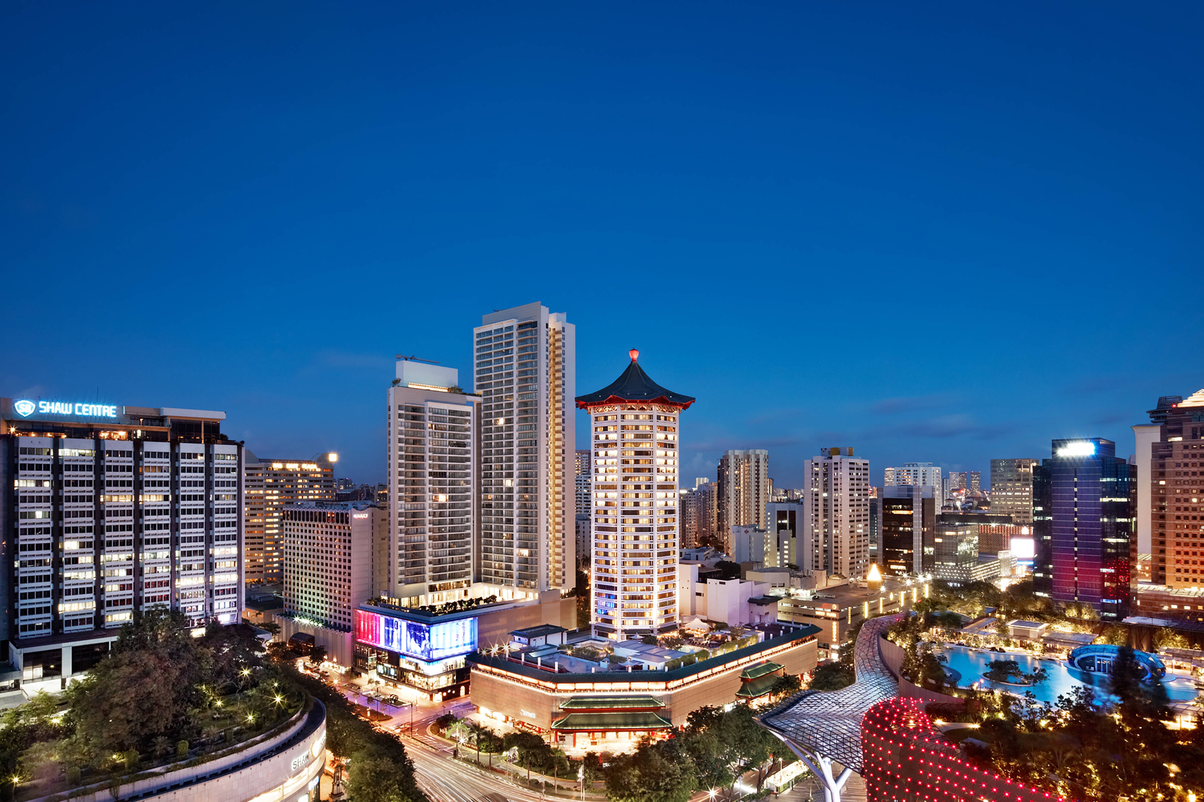 Luxury hotel in Singapore