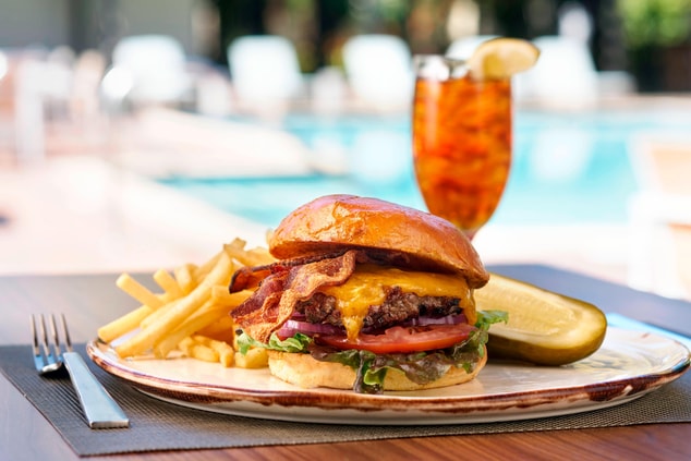 Poolside Grill Burger