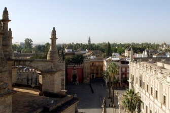cathedral of Sevilla in Seville