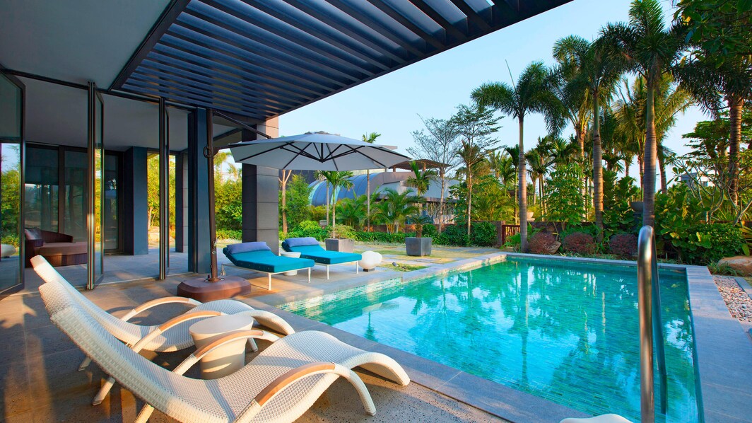 Вилла Luxury – сад и частный бассейн