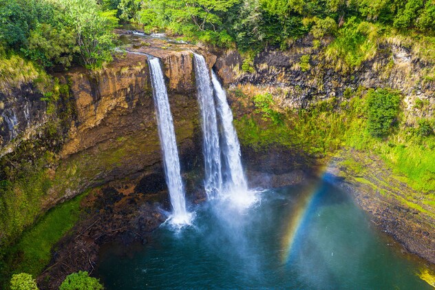 Hawaii Destination- Kauai Waterfall