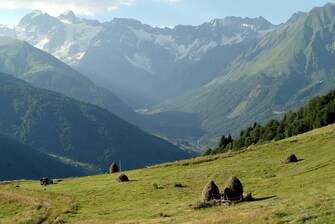 Cadena montañosa del Cáucaso