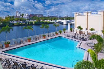 Outdoor Riverfront Pool