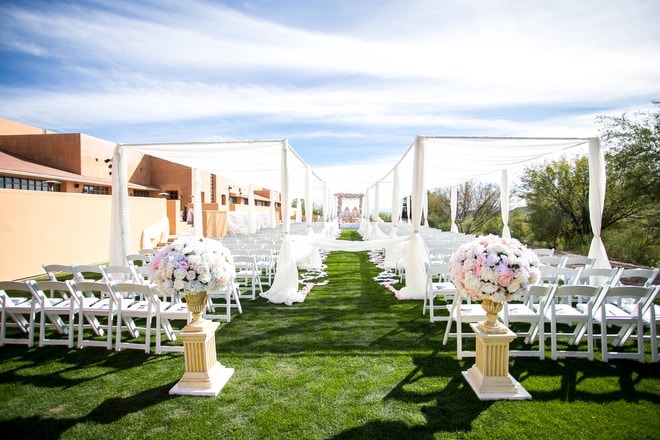 Wedding Venues Outdoor Wedding JW Marriott Tucson