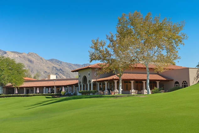 Country Club Showing Mountains and Course