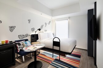 バリアフリールームは、他のカテゴリーの客室と同じ快適さとスタイルを兼ね備えています。