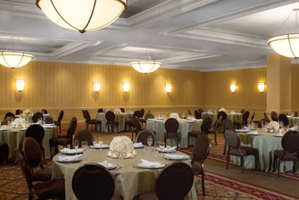 Diamond Ballroom - catering setup