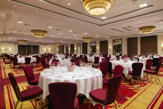 Konferenz in Ballsaal in Hotel in Warschau