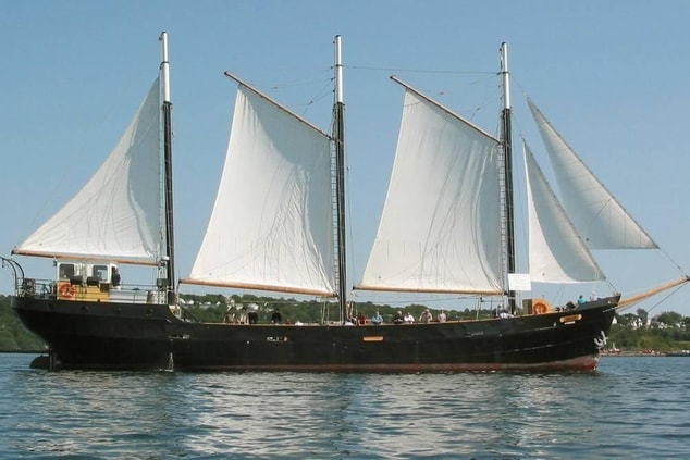 Halifax harbour Tall Ship Silva