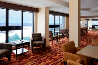 Downtown Ottawa hotel concierge lounge