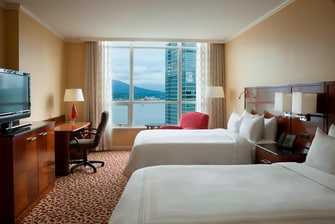 Vancouver waterfront hotel with view