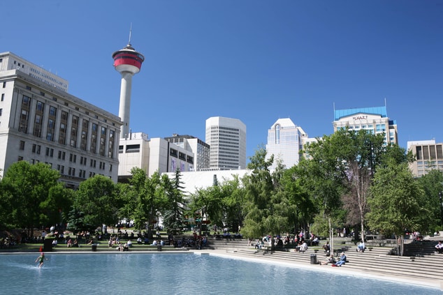 Calgary Olympic Plaza